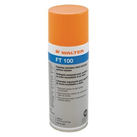 WALTER SURFACE TECHNOLOGIES Ft100 Fast-Drying Agent For Removing Oils Aerosol 400Ml 53G182